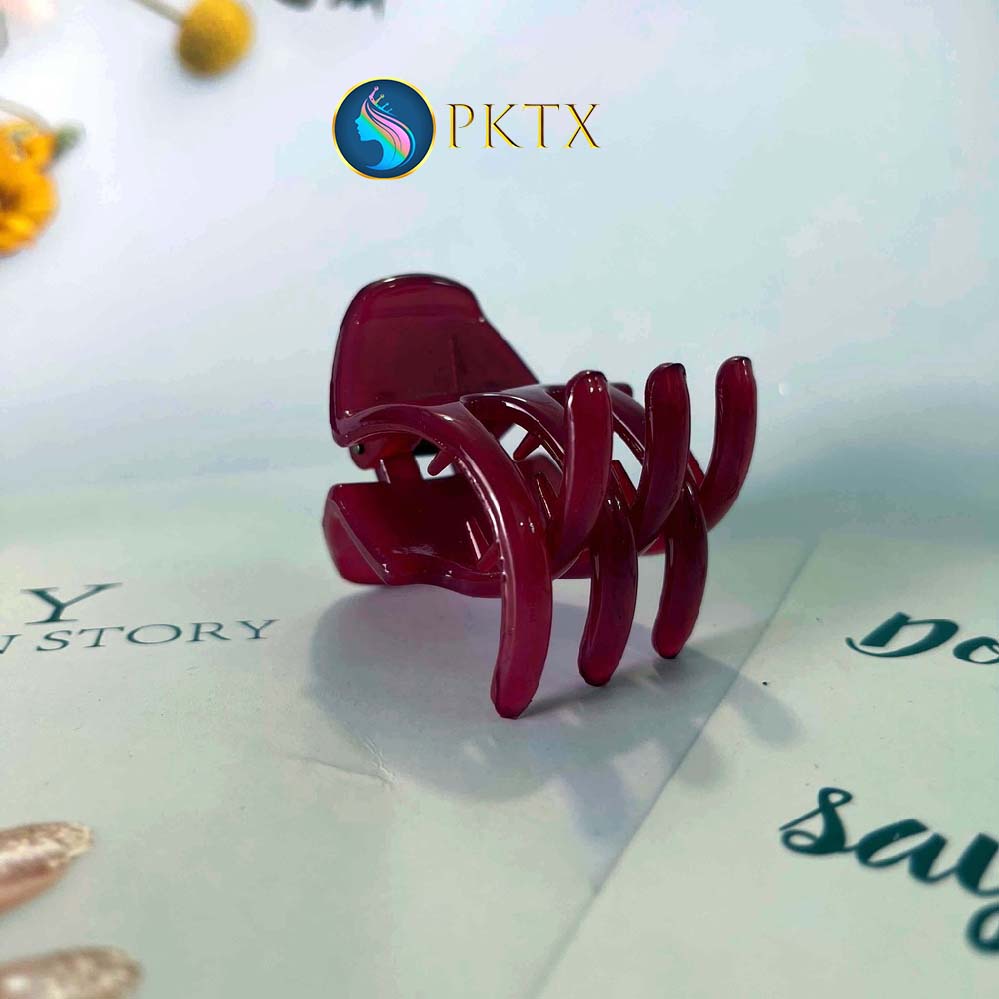 Cặp tóc 6 răng cỡ lớn các màu HÀNG NHẬP KHẨU