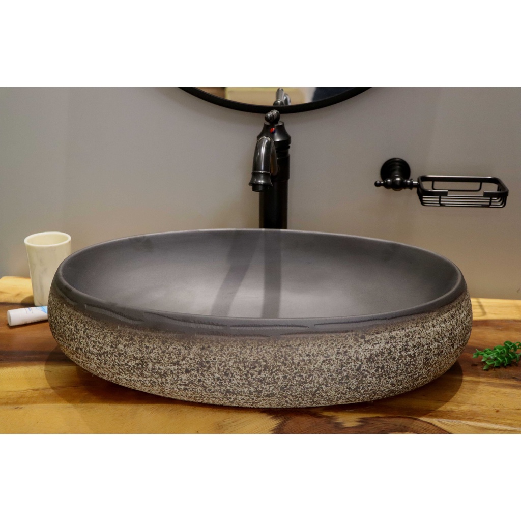 Chậu Sứ Mỹ Thuật - Lavabo Sứ Mỹ Thuật EVEREST EV-CĐ35