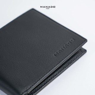 Ví nam da bò cao cấp Manado, dập vân Saffiano Mã VMND02