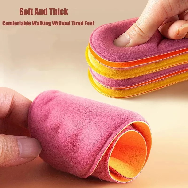 Đệm Xốp Lót Giày Tự Sưởi Ấm Mát Xa Chân Mùa Đông Cho Nam Nữ