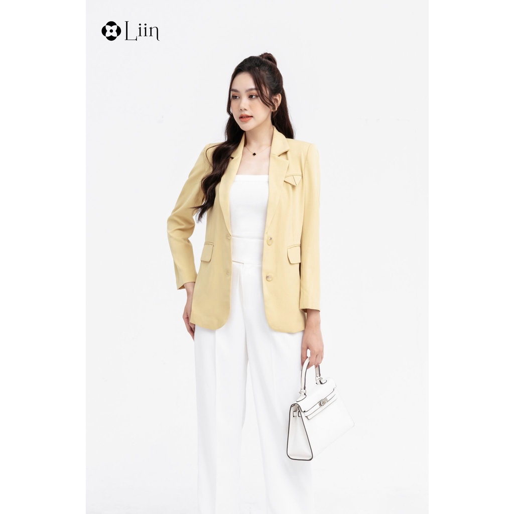 Áo vest gờ tô màu vàng sang chảnh lịch sự Liin Clohing V5485