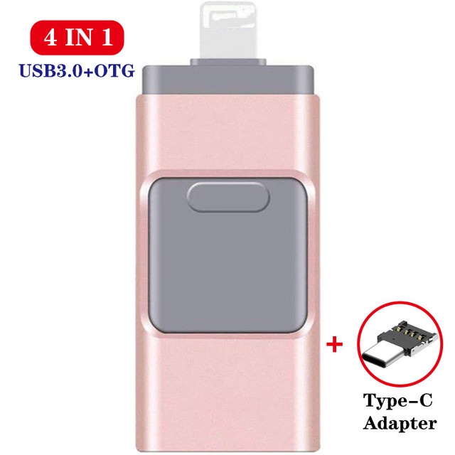 Usb Ổ Đĩa Flash 128GB Cho iPhone 6 6S 6Plus 7 7S 7P 8 8Plus XS iPad