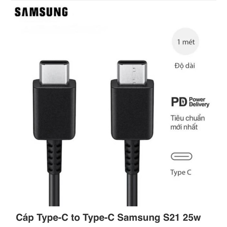Cáp sạc nhanh 25W samsung