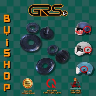 Bộ ốc nón Grs gắn mũ bảo hiểm - phụ kiện chốt nón bảo hiểm nửa đầu 1/2 3/4 chính hãng phụ kiện grs