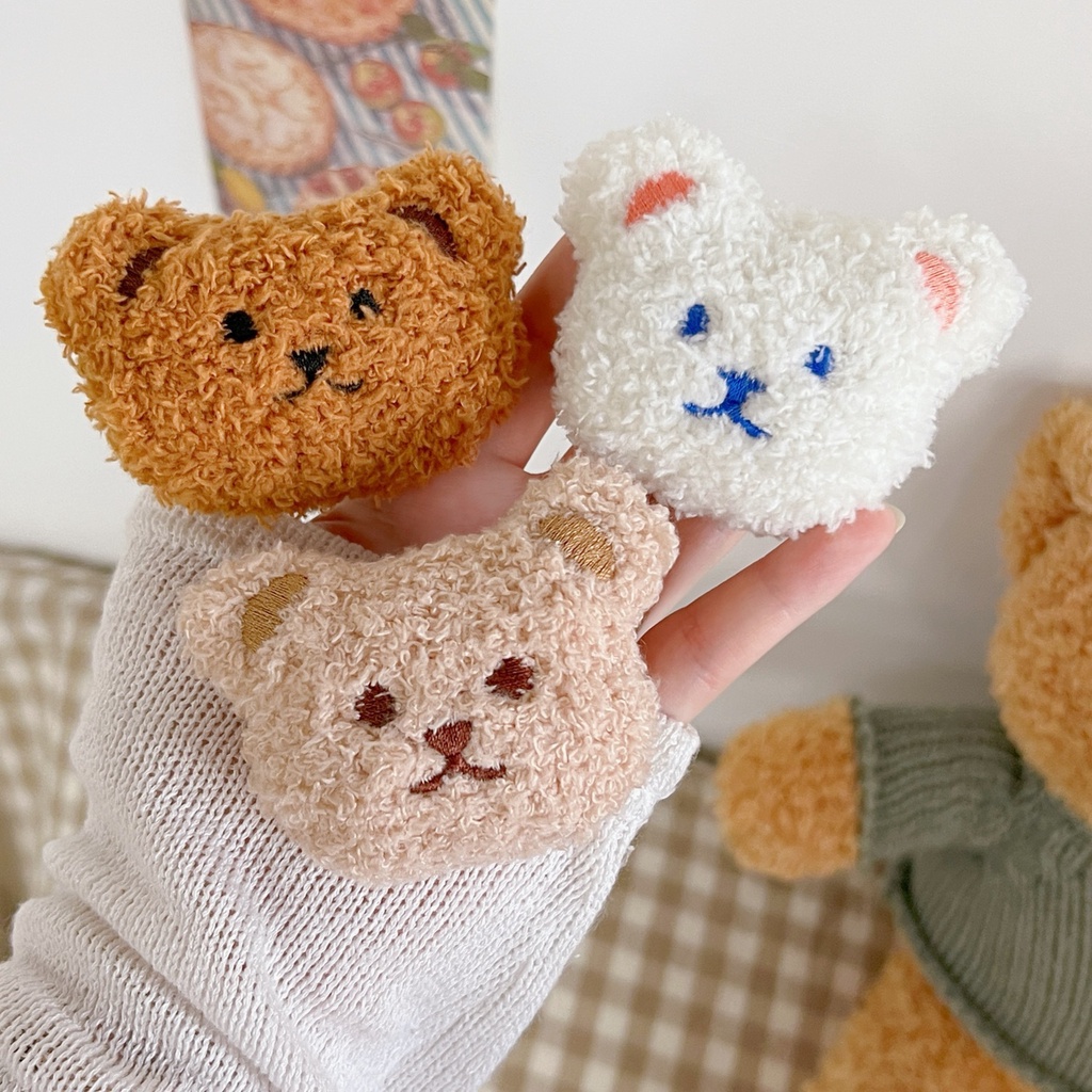 Ghim Cài Áo Hình Gấu Bông Hoạt Hình Đáng Yêu Dành Cho Bé Gái