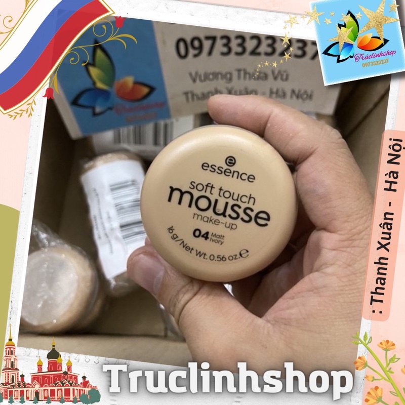 Phấn tươi Essence Soft Touch Mousse màu 04 Đức