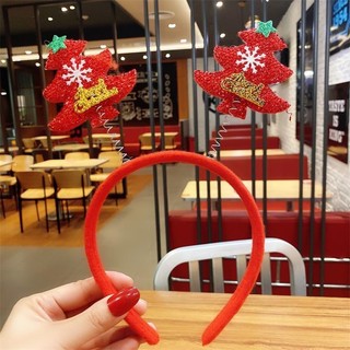 [Nhiều mẫu]Bờm cài tóc noel cho bé, bờm tuần lộc, cài tóc cho bé