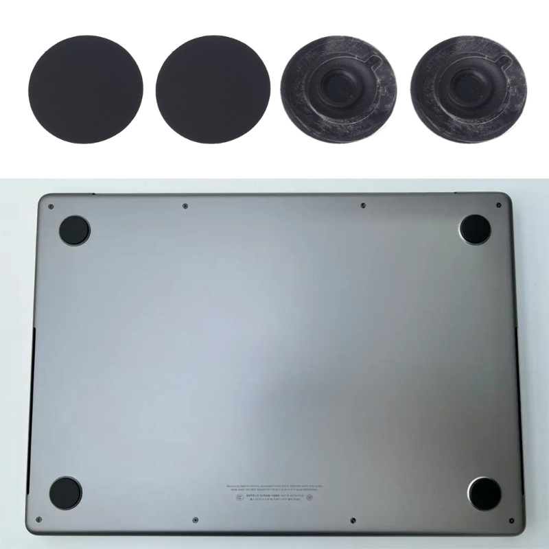 Bộ 4 Bọc Chân Cao Su Chống Mòn Cho Pro A1278 A1286 A1297 13 &quot;15&quot; 17 &quot;