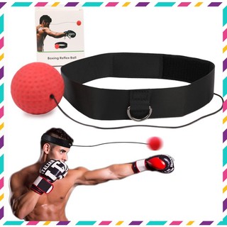 Bóng tập phản xạ đấm bốc boxing treo đầu