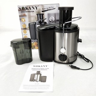 1 Máy Ép Trái Cây SOKANY,  Máy Ép Hoa Quả, Rau, Củ công suất mạnh 800W - BH 12T