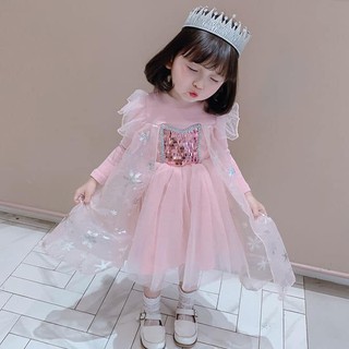 Váy công chúa elsa  bồng bềnh