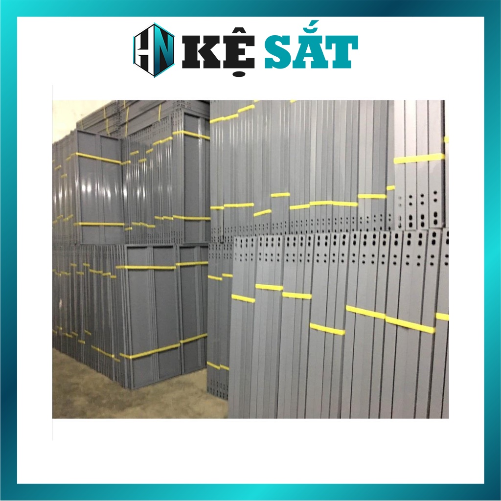 Sàn Thép Lắp Kệ Sắt V Lỗ Để Đồ Đa Năng Dài 1m X Rộng 0,4m - Kệ Sắt Hà Nội
