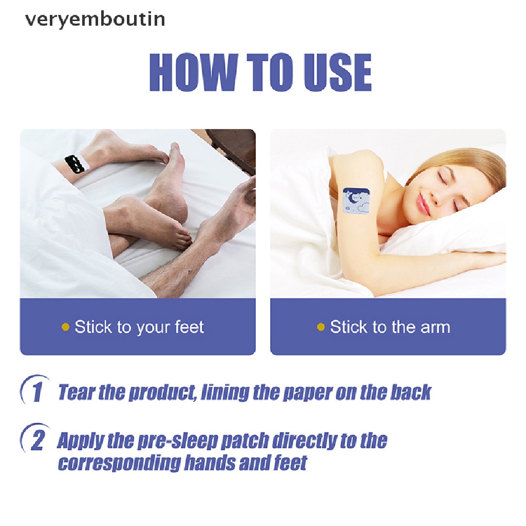 Set 28 Miếng Dán Ngủ Hỗ Trợ Giảm Căng Thẳng