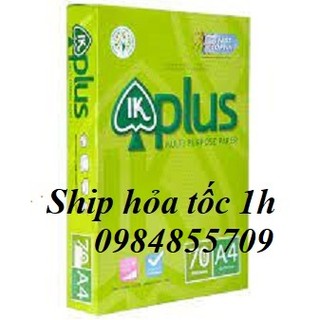 Giấy in A4 IKPLUS ĐL 70/90 ( 500 tờ)