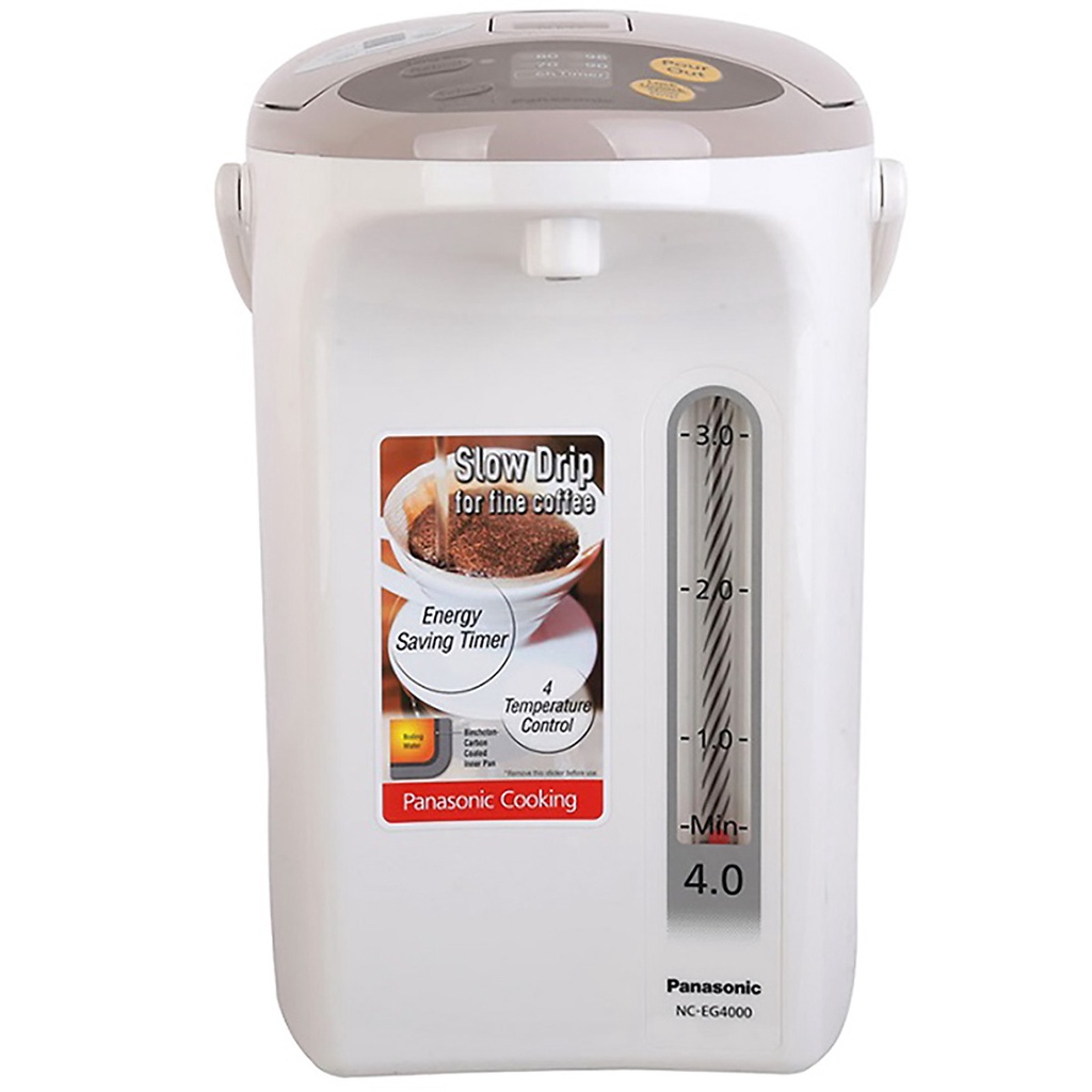 Bình Thủy Điện Tử Panasonic NC-EG4000CSY 4L - Phân phối bởi CTCP ABMA VN Showroom 52 Hoàng Diệu, P13, Q4, TPHCM