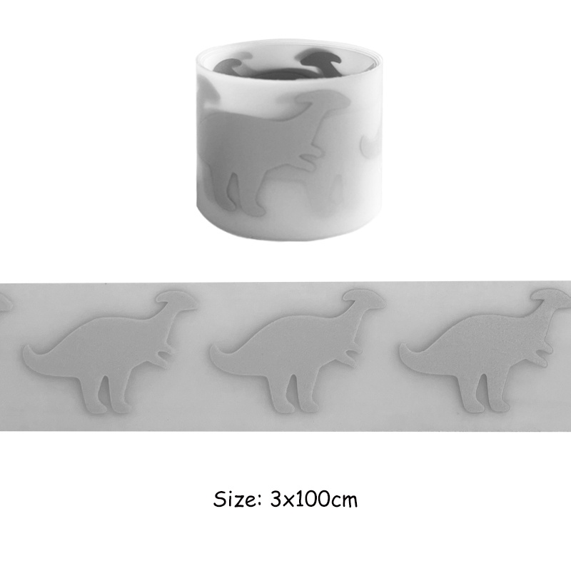 Băng Keo Dán Phản Quang 3x100cm Bằng Vinyl Dùng Trang Trí Quần Áo DIY