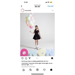 Đầm hai dây cúp ngực ONONMADE