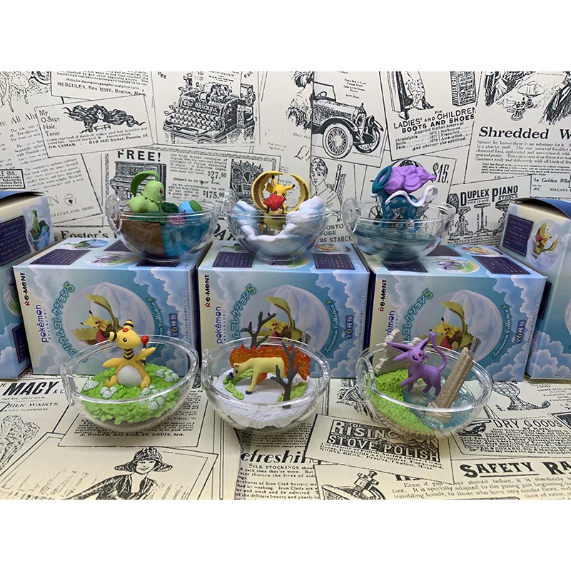 Mô Hình Pokemon Nằm Trong Quả Cầu Poke Trong Suốt Cực CUTE Cực Sắc Sảo