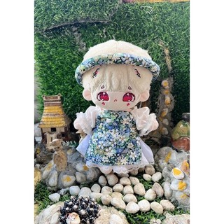 Áo dài Tết cho doll(20cm,body ú) hàng sẵn