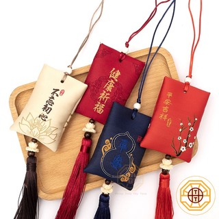 Túi phước lành may mắn linh phù tây tạng tài lộc, may mắn, bình an - phong thủy tây tạng hcm