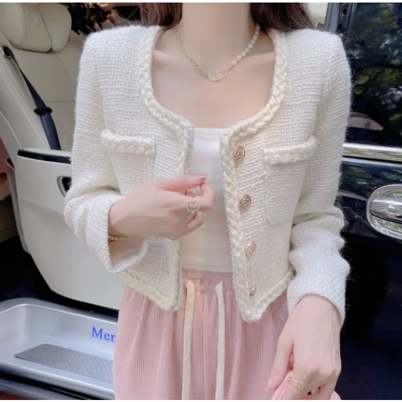 Áo Khoác Tay Dài Thời Trang Thu Đông Cho Phái Nữ