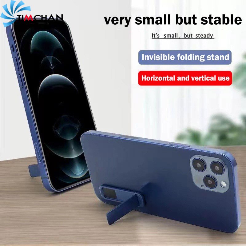 Giá Đỡ Điện Thoại Tự Dính Bằng Kim Loại Siêu Mỏng Cho iPhone Và Android