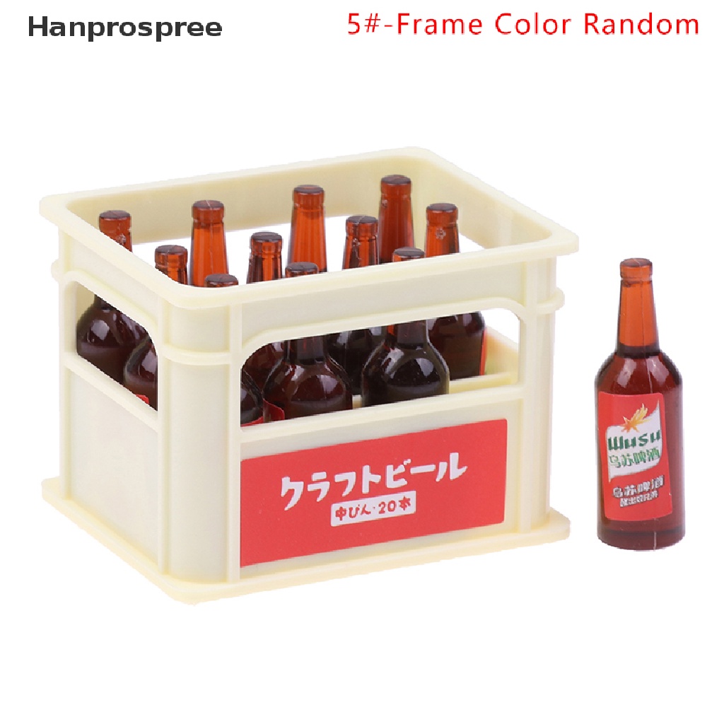 1 Bộ Bình Bia Mini Trang Trí Nhà Búp Bê