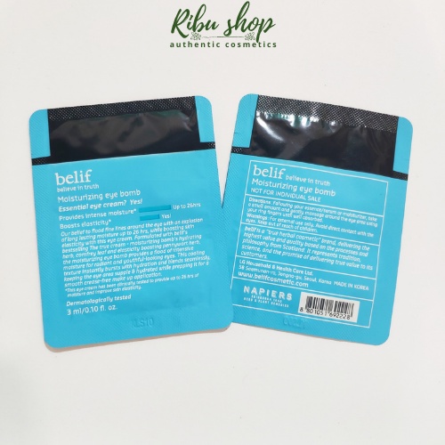 Mẫu thử sample kem dưỡng mắt các hãng xịn - Ribu shop