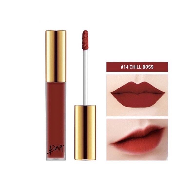 Son Kem Lì Bbia Last Velvet Lip Tint màu 14 chill boss đỏ lạnh