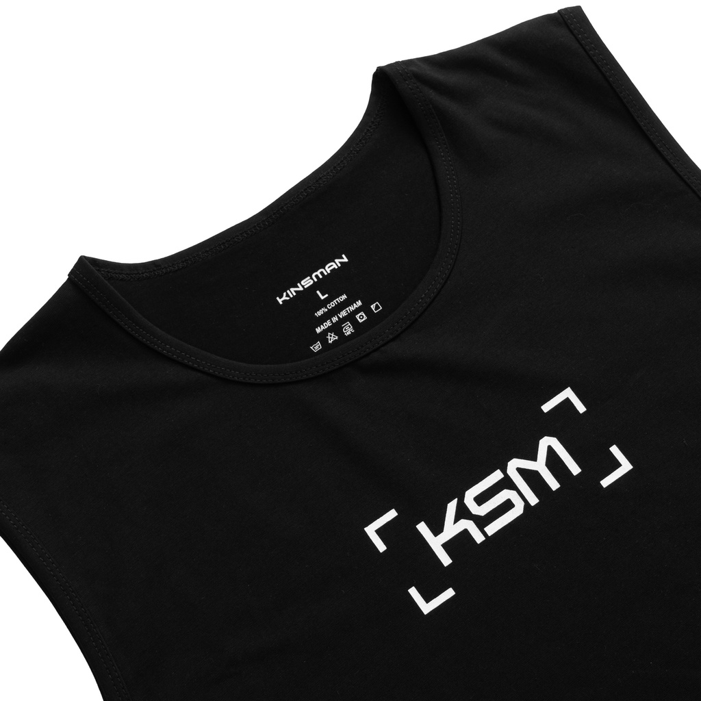 Áo thun ba lỗ TankTop nam KSM Store sát nách tập gyms, chạy bộ, chơi thể thao thấm hút mồ hôi tốt TT01