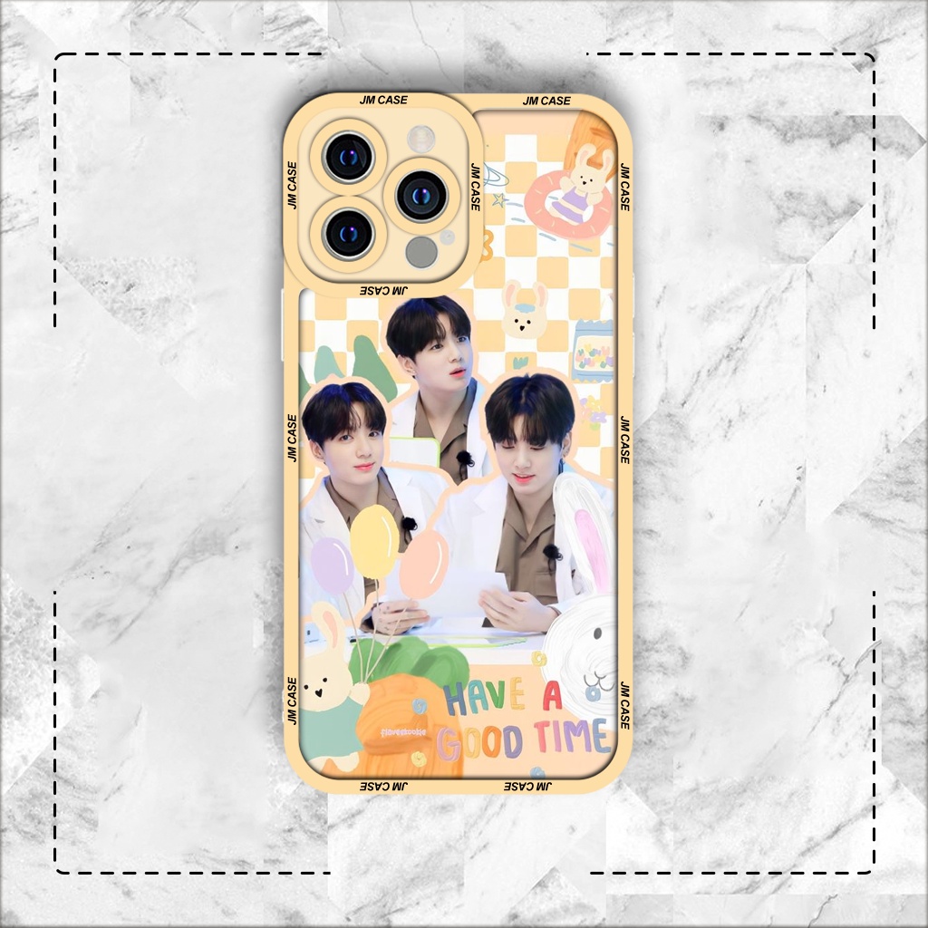 Ốp lưng iphone cạnh vuông JMCase Jungkook BTS Yellow 6plus/6s/6splus/7/7plus/8/8plus/x/xs/11/12/pro/max/plus/promax