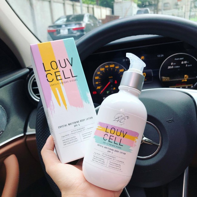 Kem dưỡng ẩm trắng da body Louv Cell Crystal Whitening Body Lotion 250m - Latino Shop | BigBuy360 - bigbuy360.vn