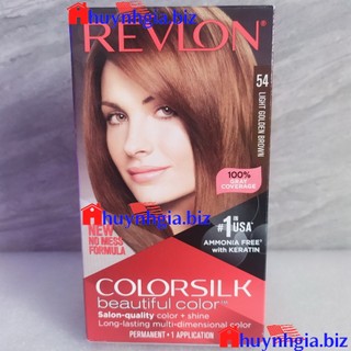 Thuốc nhuộm tóc Re-vlon colorsilk 54 của mỹ