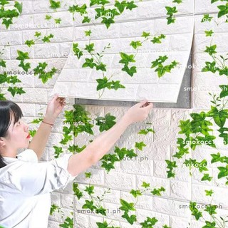 Miếng xốp dán tường 3D giả gạch khổ 35*15cm loại 1 siêu dính