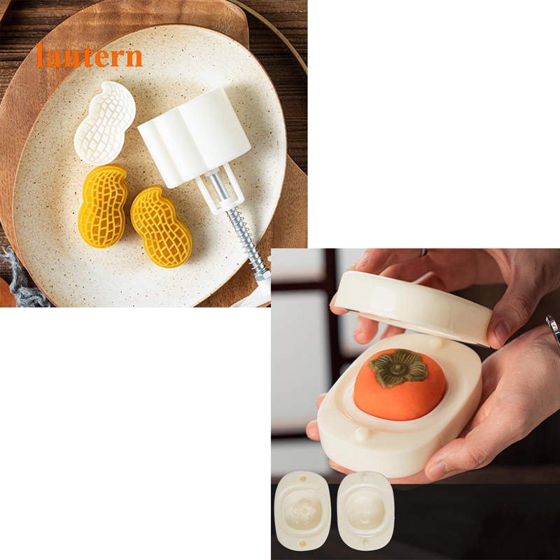 Khuôn Làm Bánh Trung Thu / Sô Cô La / Bánh Trung Thu Hình Hạt Đậu Phộng Dễ Thương