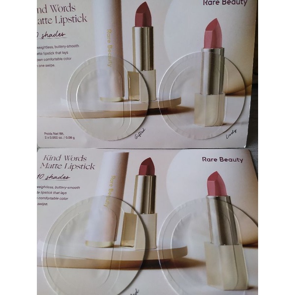 Mẫu test son kem lỳ Đỏ Rose_Đỏ Mận Rare Beauty Sample mini