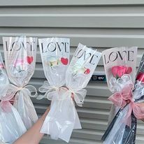 Túi 1 hoa chữ Love