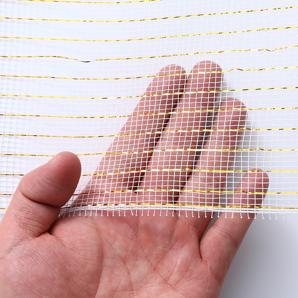 Cuộn Dây Ruy Băng Màu Trắng Vàng 30cm Dài 10 Yards Trang Trí Cây Thông Giáng Sinh Năm Mới 2023