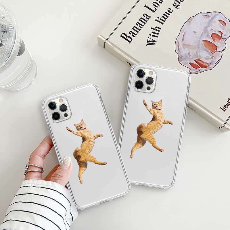 Ốp bảo vệ cam iphone mèo uốn éo ốp vuông bảo vệ cam 6/6splus/7/7plus/8/8plus/x/xr/xs/11/12/13/14/pro/max/plus/promax