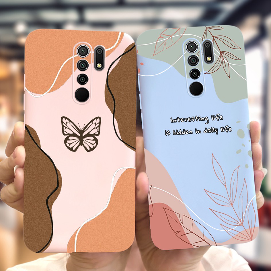 Ốp Điện Thoại Dẻo Họa Tiết Hoạt Hình Chú Bò Sữa Dễ Thương Cho Xiaomi Redmi 9 Xiomi Redmi 9 Redmi9 Prime