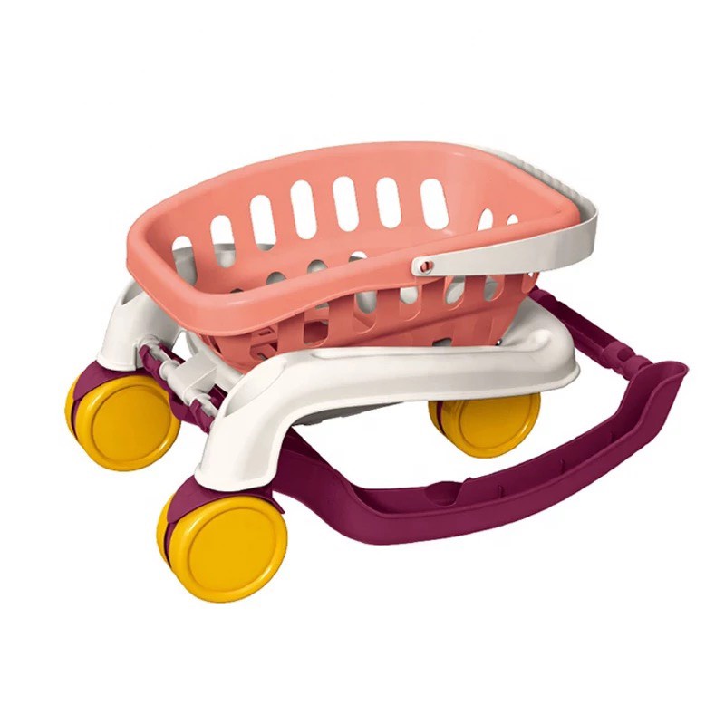 Đồ chơi xe đẩy siêu thị 2 tầng 31PCS  51x 43 x 35 cm chi tiết to, kích thước lớn Cao cấp