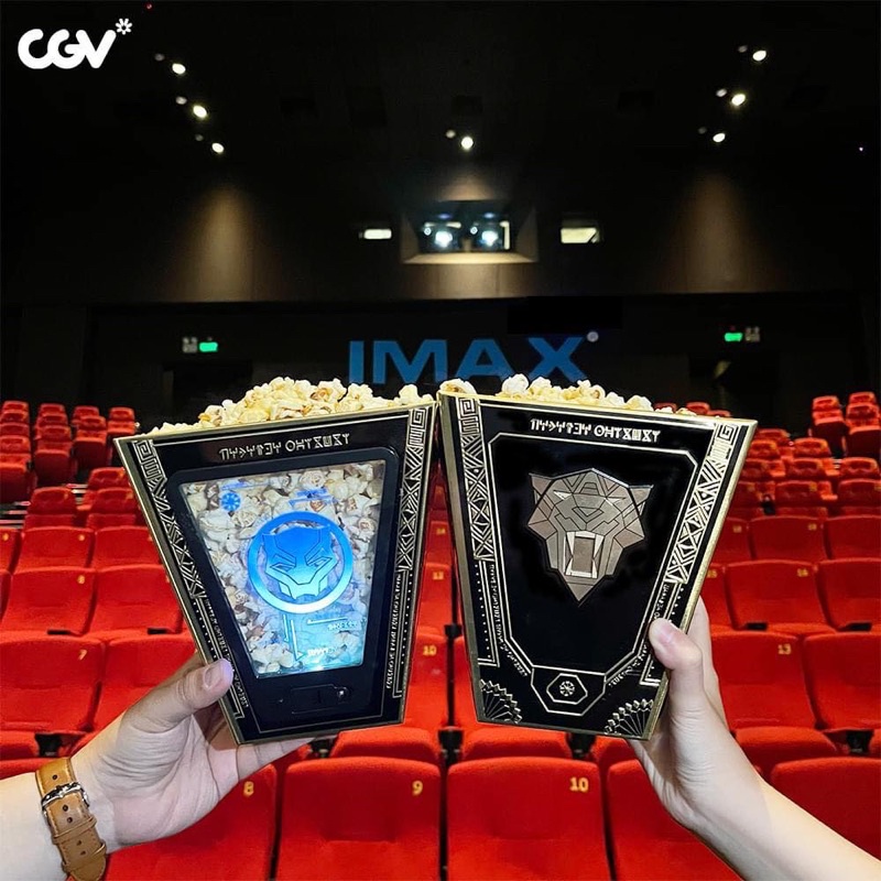 Hộp bắp CGV WAKANDA FOREVER