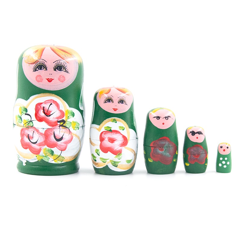 Búp bê Nga_Búp bê Matrioshka bằng gỗ