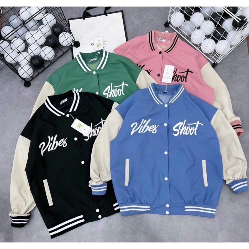 Áo khoác bomber nữ