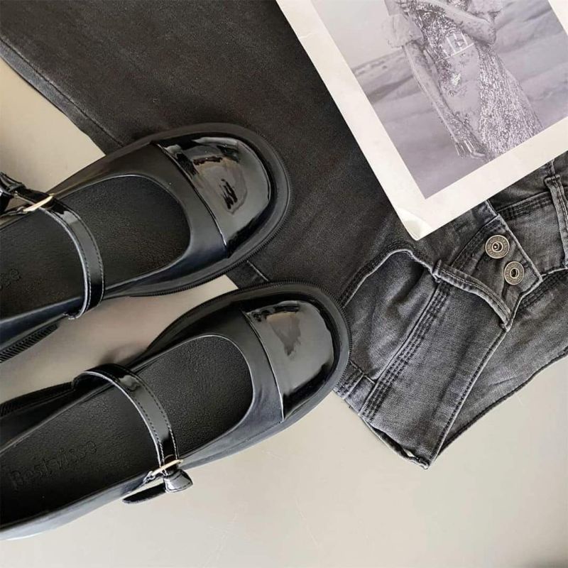 Giày búp bê tiểu thư Vintage