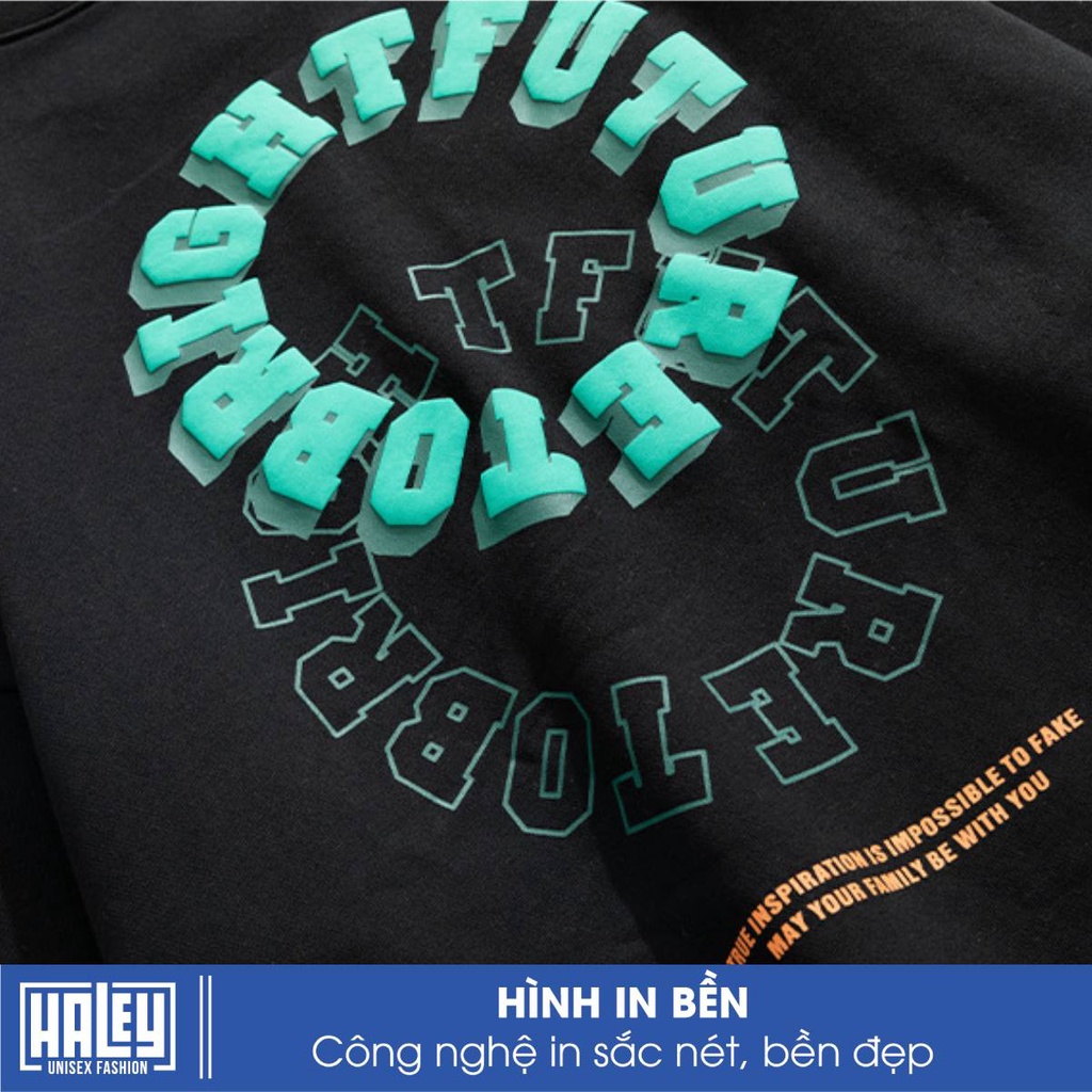 Áo Sweater mã HS25 Nam Nữ Unisex HALEY Dài Tay Phong Cách Trẻ Trung, Cá tính, Street Style, Chất nỉ bông Đẹp