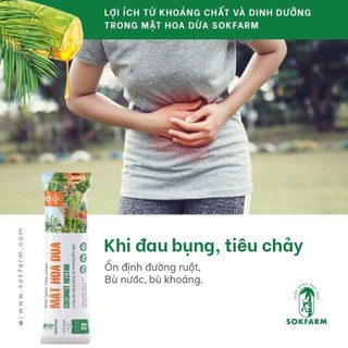 Mật hoa dừa Sokfarm stick 3gr