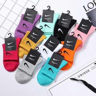 Tất Nike thời trang Unisex cao cổ cho Nam Nữ Tất nike nhiều màu