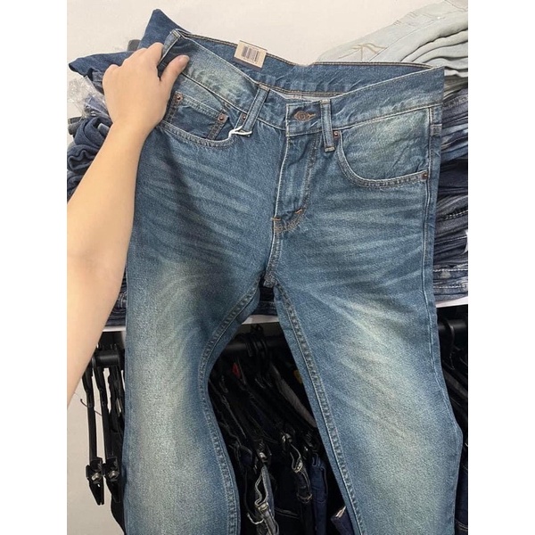 Quần jean levis nam ống suông