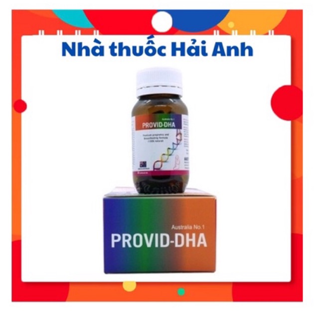 PROVID DHA - viên bổ bầu cho phụ nữ có thai xuất xứ Úc - hộp 30 viên
